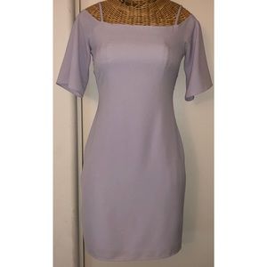 Lavender Off the Shoulder Body Con Dress